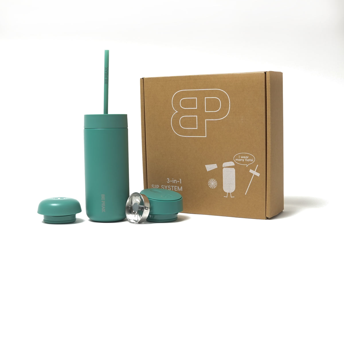 Bepeak Bottle - Turquoise Green
